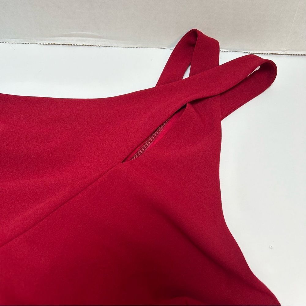 Lulu's NWT‎ Thrive Wine Sleeveless Bodycon Racerback Dress size Large